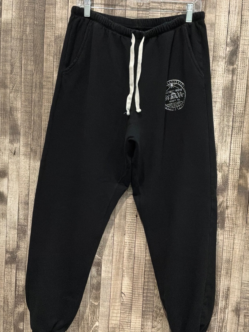 ELECTRIC & ROSE BLACK JOGGERS